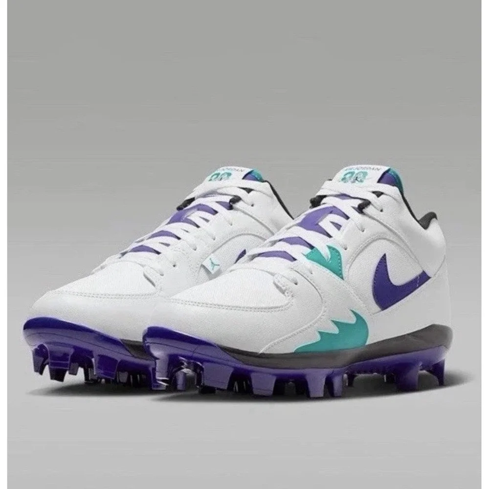 Size 11.5 - Air Jordan Stadium 90 Cleat Low Grape